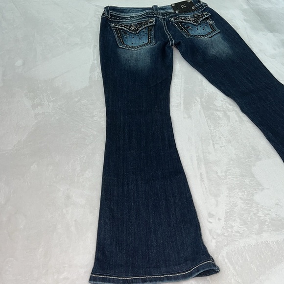 Miss Me Flare Blue Jeans Size 28 - Picture 3 of 11